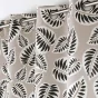 Lot de 2 Rideaux a oeillets 140 x 260 cm polyester imprimé Alma Noir