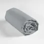 Pack housse de couette 220x240 cm Calidor + drap housse 140x190x30 Gris galet