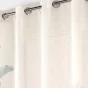 Rideau a oeillets 140 x 260 cm polyester/lin imprime native des. place Sans