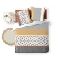 Housse de couette 240 x 220 cm coton 42 fils + 2 taies Arsene