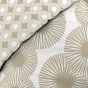 Parure de couette réversible + 240 x 220 cm coton 57 fils + 2 taies Nebulla