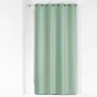 Rideau à oeillets 140 x 260 cm Polyester Essentiel Vert sauge