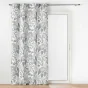 Rideau a oeillets 140 x 260 cm polyester imprimé Tilda Blanc