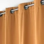 Rideau tamisant 135 x 260 cm velours uni Novana Miel