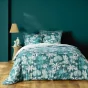 Parure 3 p. 240 x 220 cm polycoton 52 fils Scarlett Emeraude