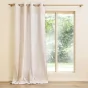 Rideau a oeillets 140 x 240 cm polycoton imprime saharis Sans