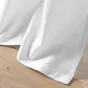 Rideau a oeillets 140 x 240 cm coton/polyester+top imp+pompon flavie Sans