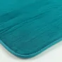 Contour wc microfibre 45*45cm vitamine Bleu/emeraude