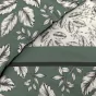 Parure 3 p. 240 x 220 cm imprime 52 fils allover marjolaine Kaki