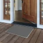 Tapis rectangle 45 x 75 cm pvc yoni Gris