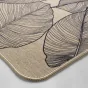 Tapis rectangle 45 x 75 cm tisse imprime jade Sans