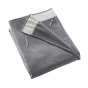 Rideau Occultant Galon Fronceur 140 x 260 cm Blackout & Polaire Bjorn Titane