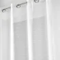 Panneau a oeillets 140 x 240 cm voile sable fils chenille opalia Sans