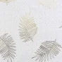 Rideau a oeillets 140 x 280 cm polyester imprime metallise sunny gold Sans