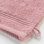 2 gants de toilette 15 x 21 cm eponge unie tendresse Bois De Rose