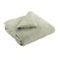 Édredon 180 x 240 cm - Double Gaze de Coton 125 gr/m² - Uni Gaïa Gris Anthracite