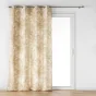 Rideau a oeillets 140 x 240 cm coton/polyester imprime Dune