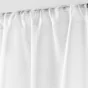 Panneau passe tringle 90 x 200 cm voile sable lissea Blanc