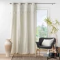 Coussin dehoussable 40 x 60 cm polycoto isalina Blanc