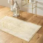 Tapis rectangle 68 x 110 cm viscose tissee irina Sans