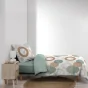 Parure 2 p. 140 x 200 cm +1 taie coton 42 fils Lunabella