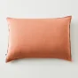 Taie d'Oreiller 50 x 70 cm en Lyocell Uni Lysandre Terracotta