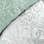 Parure de Lit 240 x 220 cm –  Réversible + Drap Housse Coton 57 fils Cassia Sauge
