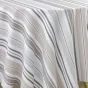 Nappe ronde (0) 180 cm coton/polyes recycle tisse grs melina Sans