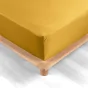 Pack drap housse king size 180 x 200 cm + 2 taies en percale 78 fils Curry