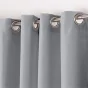 Lot de 2 rideaux spécial petites fenêtres 140 x 180 cm Essentiel Gris