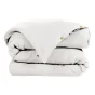 Housse de couette gaze de coton Bio 140x200 cm 1 personne Blanc