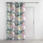 Lot de 2 Rideaux a oeillets 140 x 260 cm polyester imprimé Assana Rose