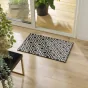 Tapis rectangle 50 x 80 cm bouclette losibi Noir