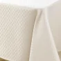 Nappe rectangle 140 x 240 cm jacquard artea Naturel