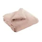 Édredon 180 x 240 cm - Double Gaze de Coton 125 gr/m² - Uni Gaïa Rose