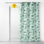 Lot de 2 Rideaux a oeillets 140 x 260 cm polyester imprimé Amazonia Vert