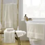 Drap de bain 90 x 150 cm éponge coton piegné Elegance Sable