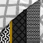 Pack housse de couette 220 x 240 cm Dakota + drap housse 140 x 190 Jaune