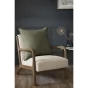 Coussin Déhoussable 60 x 60 cm - 100% coton Sixtine Thym