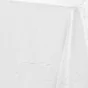 Nappe rectangle 140 x 240 cm microfibre imprimee metallisee louxor Blanc/argent