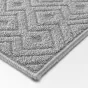 Tapis rectangle 50 x 80 cm bouclette losi Gris