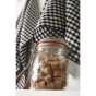 lot de 2 essuie-mains 50 x 70 cm gaze de coton tissée teinte vickie truffe