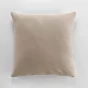 Parure de lit 240 x 220 cm Linette en coton lavé 57 fils Beige