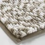 Tapis de bain 45 x 75 cm microfibre tricolore friza Sable/marron