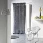 Panneau a oeillets 140 x 240 cm voile imprime argent bully Anthracite