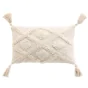 Coussin dehous. compr. pompons 30 x 50 cm coton/polyester tufte inca Sans