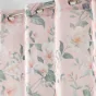 Panneau a oeillets 140 x 240 cm voile sable imprime alissia Rose