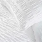 Parure  240 x 220 cm microfibre plisseé + 2 taies Plissia