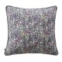 coussin déhoussable avec passepoil 45 x 45 cm gaze de coton imprimée malia