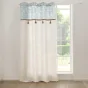 Rideau à Œillets Hera - 140 x 240 cm - Coton/Polyester avec Pompons